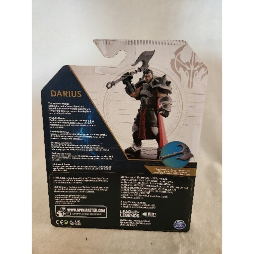 League of Legends-Champion Collection 1st Edition Yasuo & Darius 4" Action Fig - Picture 3 of 4